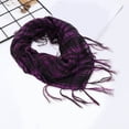 thumbnail image 4 of CSChome Foulard Unisexe Foulard Automne Hiver Unisexe Coupe-Vent Doux Respirant Doux Plein Air Randonnée Désert Foulard Châle à Pompons Hommes Femmes Bandana Foulard, 4 of 7