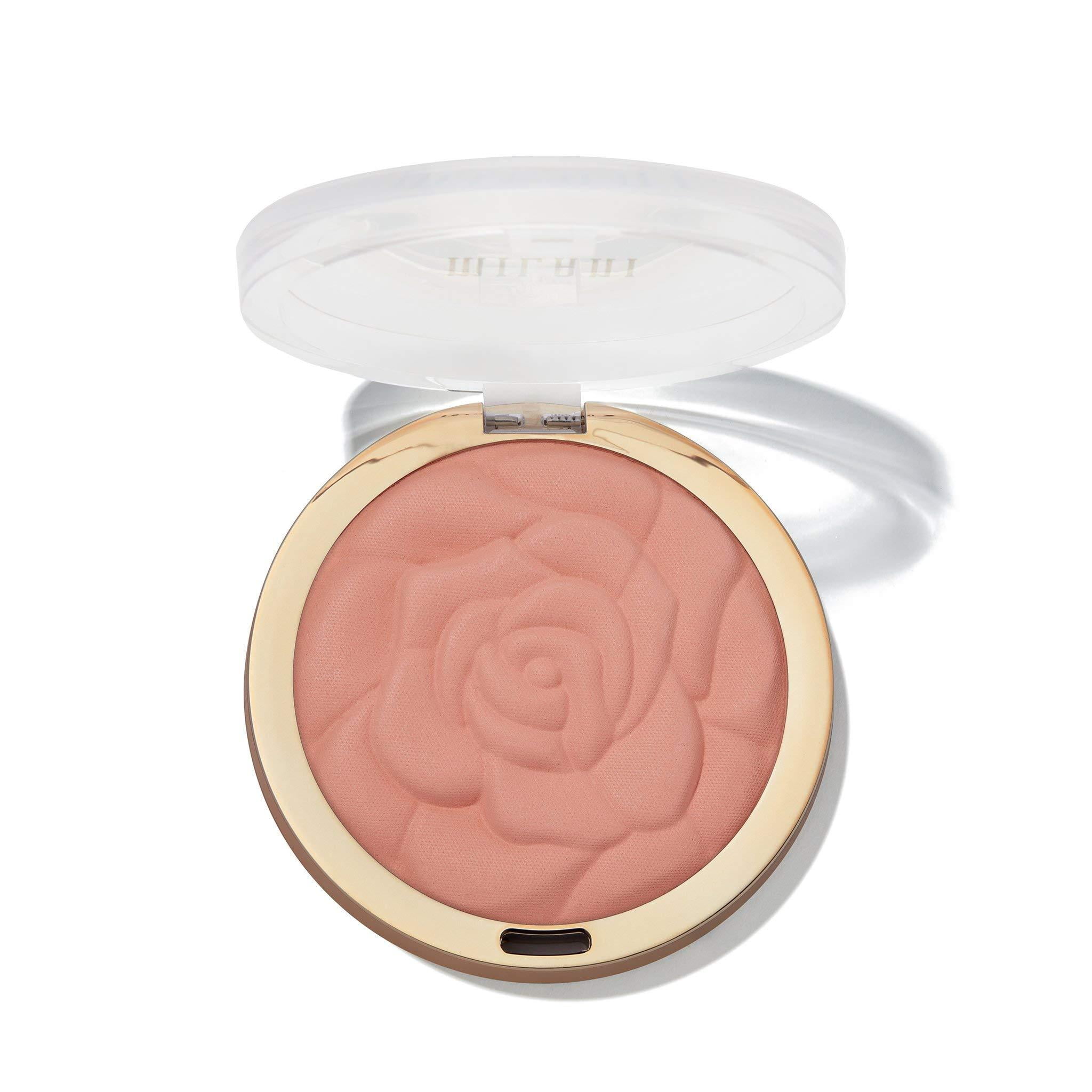 Milani Rose Powder Blush Tea Rose (0.6 Ounce) CrueltyFree Blush Shape, Contour & Highlight