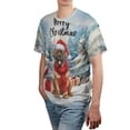 thumbnail image 4 of Merry Christmas Mastiff Enjoys Woofmas Winter Xmas Holiday All Over Print 3D Shirt Unisex Merch Mastiffs Dog Lover Gifts Idea - 02022, 4 of 6