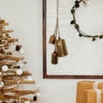thumbnail image 6 of MERIGLARE Rustic Hanging Bells ,Giant Shabby Chic Bells, Wall Hanging Decor, Christmas Tree Decor Metal Cow Bells, Country, 6 of 8