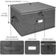 thumbnail image 5 of Cajas de almacenamiento, contenedores de caja de almacenamiento para copas de vino para cristalería o cristal, sostiene copas de vino tinto o blanco, 5 of 5