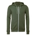 thumbnail image 4 of BELLA + CANVAS Sponge Fleece Full-Zip Hoodie, 4 of 4