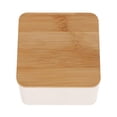 thumbnail image 3 of jifeng Bamboo Lid Tea Storage Box Organizer Container Wood Container E E, 3 of 9