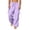 Purple, variant on Guluxicc Men's Cargo Pants with Multi Pocket Quick Dry Elastic Waist Drawstring Loose Full Wide Leg Trousers Everyday Wear for Summer Casual Outfits