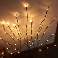 thumbnail image 3 of CNKOO Artificial Branch 20LEDs Light Battery Powered Willow Lighted Garden Home Decor, 3 of 8