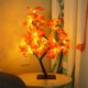 thumbnail image 5 of Fiudx Ofertas relámpago del día Luces de árbol USB con simulación de hojas de arce, luces decorativas para habitación de Acción de Gracias, luces LED de cadena, luces intermitentes, 5 of 6