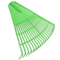 BESTYASH Garden Shrub Rake Green Plastic for Leaves and Cultivating Plants