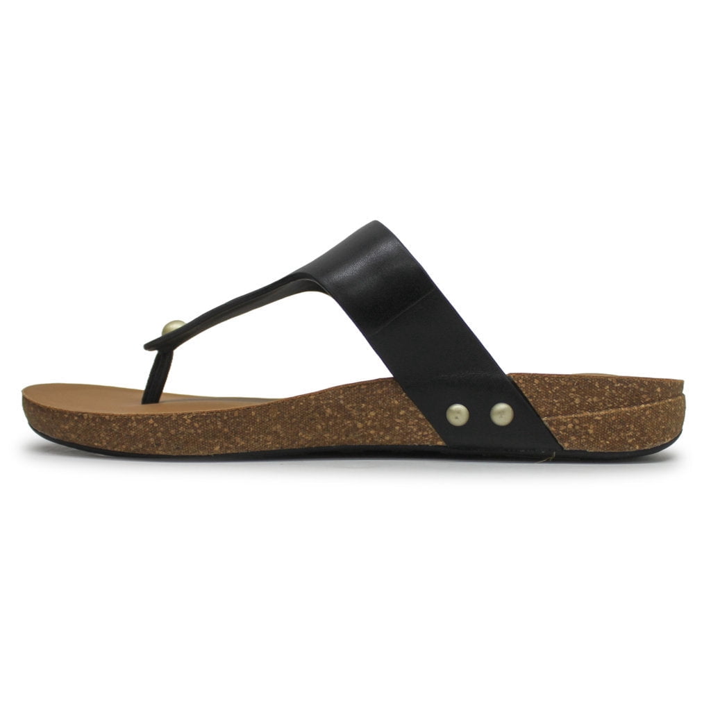 Fitflop Women's Iqushion Leather Toe-Post Sandals