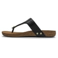 thumbnail image 3 of Fitflop Women's Iqushion Leather Toe-Post Sandals, 3 of 5