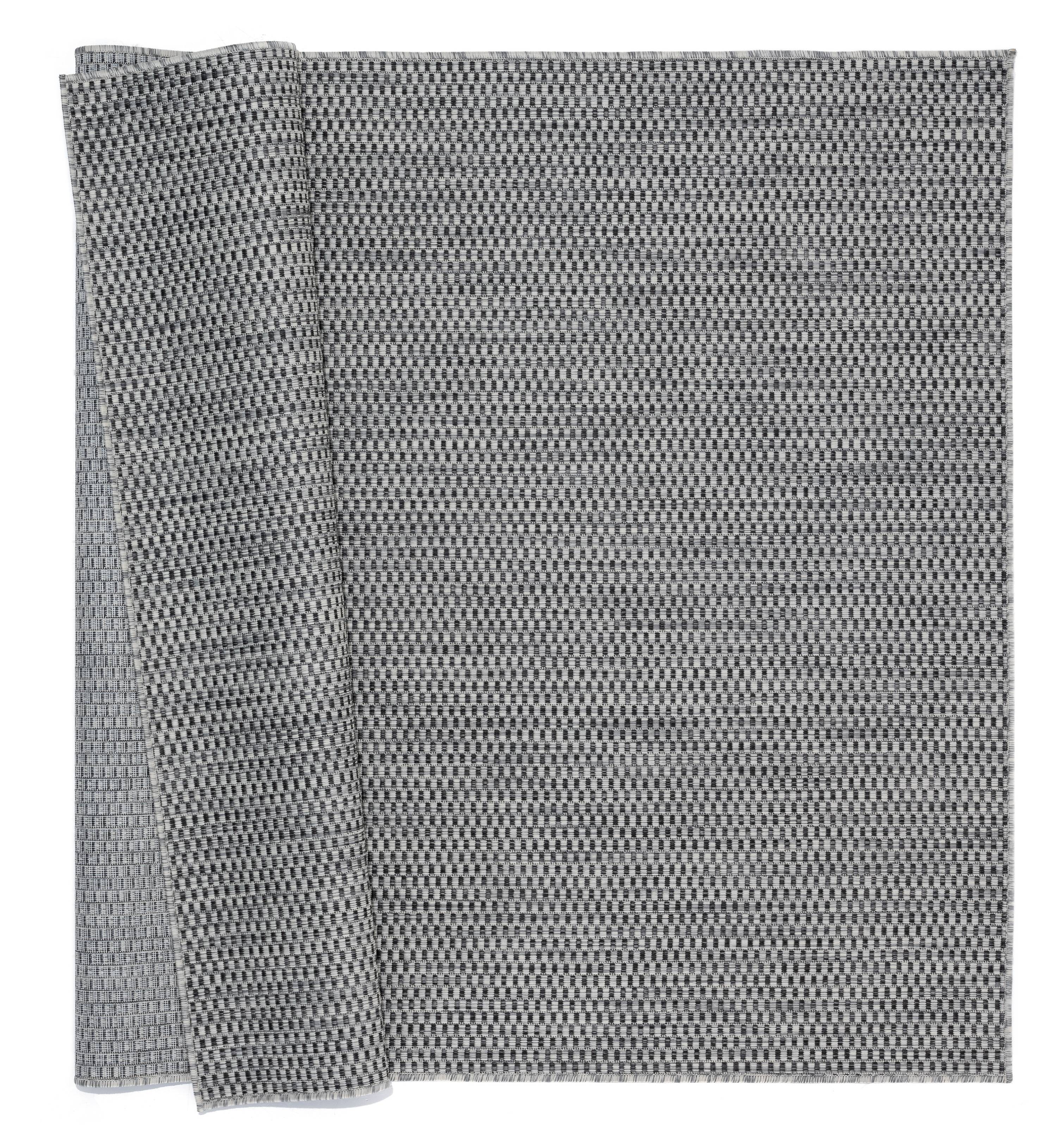 United Weavers Mali Attara Contemporary Geometric Area Rug, Black, 5'3" x 7'6"