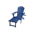 thumbnail image 2 of W Unlimited Adirondack Chaise Lounge Foldable Chair and End table, 2 of 3