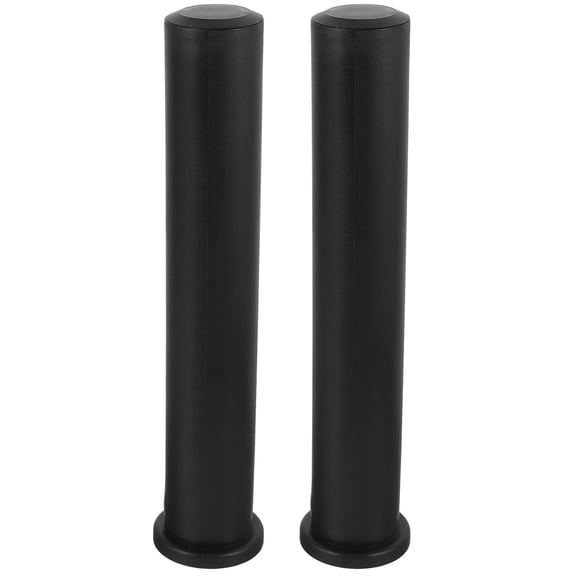 LOLIPPYY 1 Pair Black Barbell Sleeve Covers for Fitness, Adjustable Diameter with Comfortable Grip for Versatile Use