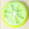 thumbnail image 5 of Mini Waterproof Travel Medicine Box 7 Compartment Dispenser Case Container, 5 of 5