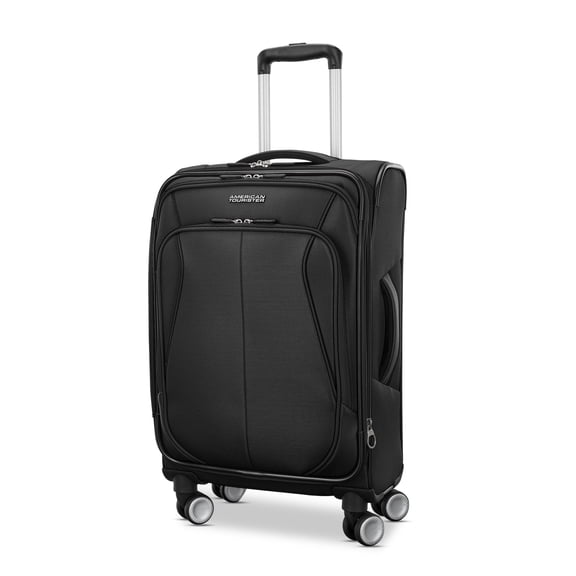 American Tourister 4 Kix 3.0 Softside Carry on Spinner Suitcase - Black