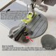 thumbnail image 2 of Sewing Rolled Hemmer Foot, 3-10MM Wide Rolled Pressure Foot, Sewing Machine Presser Foot Hemmer Foot, Hemmer Attachment Folder Curler Parts, Universal, 2 of 5