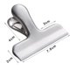 thumbnail image 2 of Xihbxyly Clips para Almacenar Alimentos, Diseño de Acero Inoxidable, Resorte Potente para Un Sellado Hermético, Sin Grietas, Multiusos para Refrigerios y Oficina, Tamaño Grande, Mediano y Pequeño, Du, 2 of 4