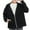Black, variant on Fall Winter Children's Hooded Coat Large Children's Casual Top Zipper Coat For Girls Kids Windbreakers