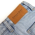 thumbnail image 4 of KIDSCOOL SPACE Baby Girls Boys Jeans Shorts,Distressed Ripped Simple Design Cute Summer Denim Pants,Light Blue,18-24 Months, 4 of 5