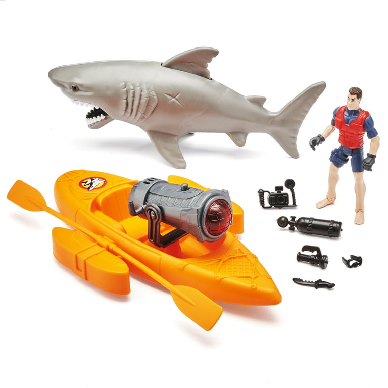Kid Connection Shark Playset-boat 