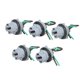 thumbnail image 1 of T20 W21W 7440 Socket de Led Luz de Señal Freno Conector Arnés Gris, 1 of 1