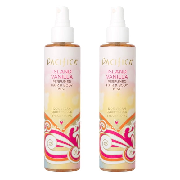 Aerosol para cabello y cuerpo Pacifica Island Vanilla 360 ml x2