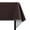 Brown, variant on Exquisite 3 Pack 54" x 108" Black Rectangular Flannel Backed Table Cover