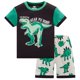 thumbnail image 1 of Conjunto de pijama de manga corta para niños, ropa de dormir de cohete, dibujos animados, Verano, 1 of 2