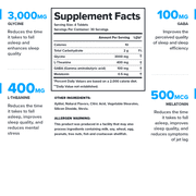 Legion Athletics Lunar Lemon Chewable Sleep Aid Supplement, Melatonin, Glycine, L-Theanine & GABA, 120 Tablets