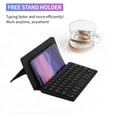thumbnail image 5 of Teclado plegable para teléfono JOMAA, teclado portátil recargable, teclado inalámbrico Bluetooth plegable con soporte, 5 of 5
