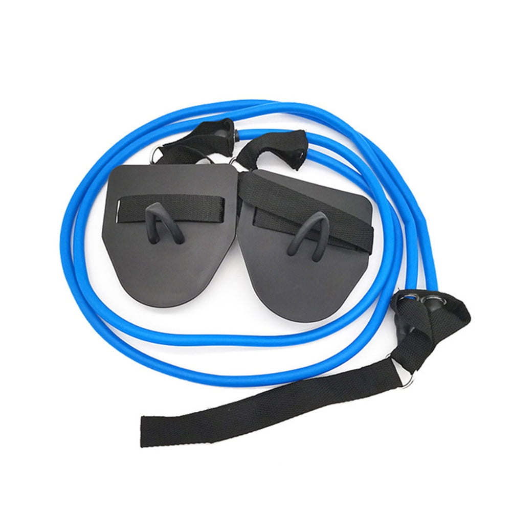 Swimming Arm Strength Trainer with Swim Paddle Fins Swimming Resistance