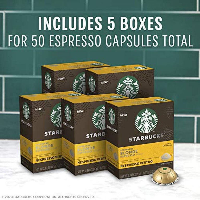 Starbucks Espresso Forte 50 Capsule Box Starbucks Espresso Forte 50 Capsule Box Nespresso Professional Capsules  Forte Box Of 50 Capsules ODP