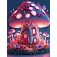 thumbnail image 1 of Diamond Painting 5D DIY Full Square Drill Mushroom Kit Decoración del hogar (ZQA259) FLhrweasw Nuevo, 1 of 9