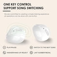 thumbnail image 5 of Smallest Invisible Earbuds Wireless Ear Buds Bluetooth in Ear Mini Discreet Small Tiny Earpiece Sleep Earbuds Hidden with Charging Case Headphones for Small Ears Work Sleeping Android, 5 of 7