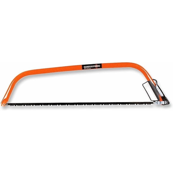 Bahco Bow Saw No. 9 All Purpose, 3/4" x 36" Hardened Steel Blade, Heavy Duty Bow Frame Hand Saw for Wood Cutting & Pruning