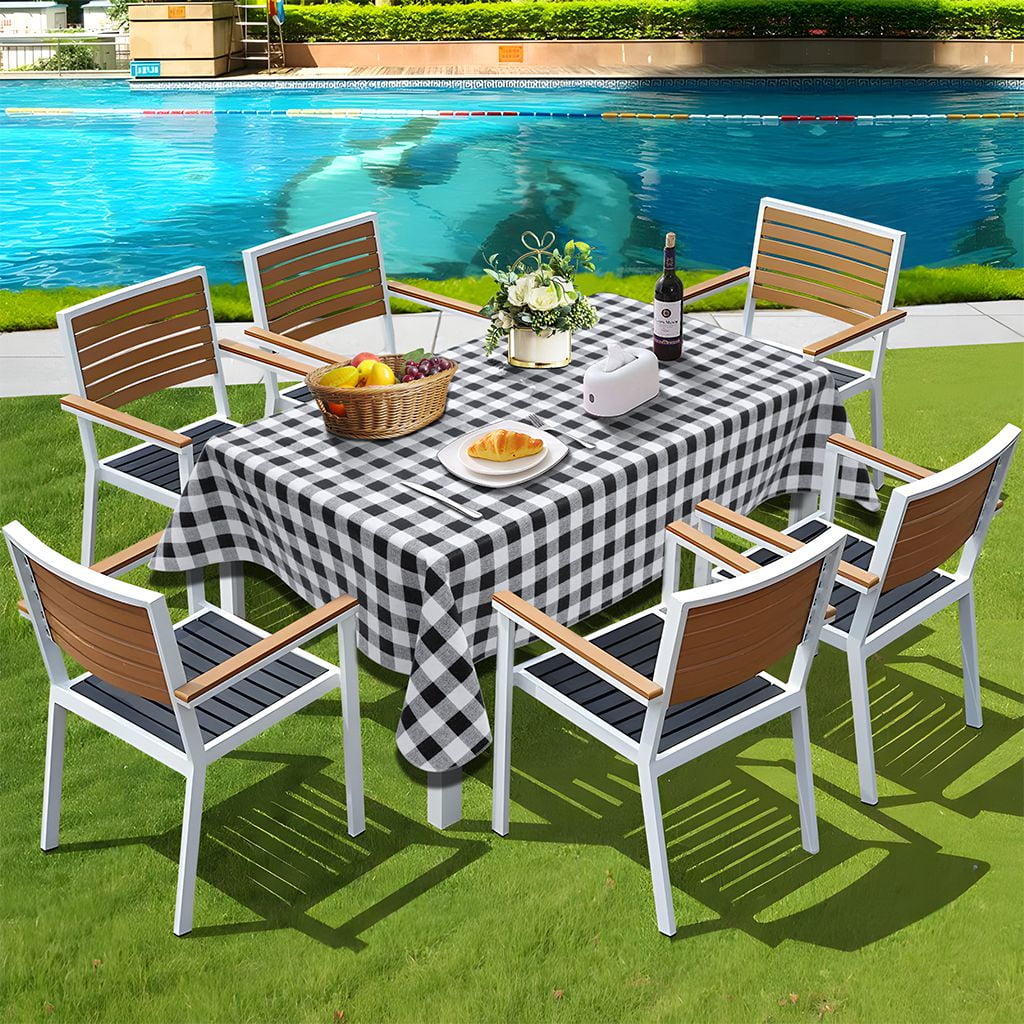 Ray Star Vinyl Party Tablecloths 60x120in Spring Tablecloth Plastic Picnic Outdoor and Camping Waterproof Oilcloth Table Cover for Rectangle Tables