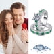 thumbnail image 1 of Anillos para mujer, regalos para mujer, exquisitos accesorios de joyería para conmemorar el compromiso de la boda, regalo, anillo de aleación., 1 of 2