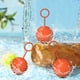 thumbnail image 5 of Anillo Tracción Globo Bomba Silicona Juegos Juguete para Piscina () Naranja, 5 of 5