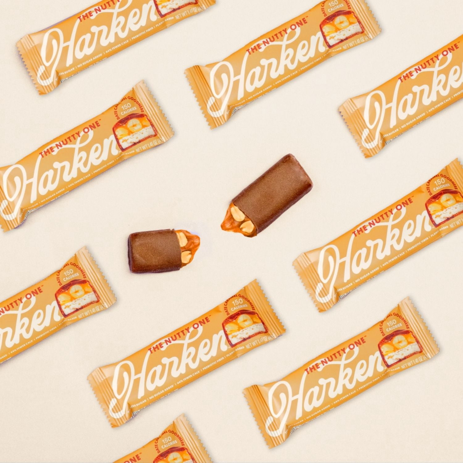 Harken The Nutty One Candy Bar with Peanuts 1 Each