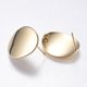thumbnail image 2 of 4 Pc Oval Shape Stud Earring Findings Jewelry Unique Earrings Everyday Illusion Jewelry Trendy Simple Earrings for Women Valentine's Day Birthday Festival Elegant Jewelry Gifts, 2 of 2