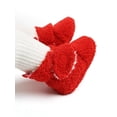 thumbnail image 5 of Topumt Baby Boys Girls Cozy Fleece Boots with Non Skid Bottom Warm Winter Socks Slippers, 5 of 7