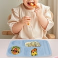 thumbnail image 6 of JoyMoreHome Divided Plate with 5 Compartments, Reusable Durable Lunch Tray, Dishwasher Safe, 6 of 6