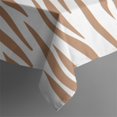 thumbnail image 2 of Leopard Print Square Tablecloth 42x42in(107x107cm) – Waterproof Polyester Printed Table Cover, Wrinkle Resistant & Washable for Kitchen Dining Picnic Party Decor, 2 of 6