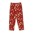 thumbnail image 4 of Xecao Fire Extinguisher Women's Straight Lounge Pajama Pants: The Epitome of Relaxed Sleepwear, 4 of 9