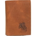 thumbnail image 4 of Marshal Aquarius Zodiac Sign RFID Blocking Real Leather Bifold Trifold Wallet for Men Trifold, 4 of 7