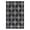 Black/Ivory, variant on SAFAVIEH Kilim Elouise Diamond Polyester Area Rug, Black/Ivory, 8' x 10'