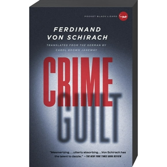 Pre-Owned Crime and Guilt (Paperback 9780307740939) by Ferdinand Von Schirach, Carol Janeway