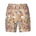 thumbnail image 4 of Lsque Mens Swim Trunks Seashells Pattern - Bathing Suit Compression Liner - Beach Swim Shorts Swimwear - (S-3XL) - Stretch Quick Dry -X-Large, 4 of 9
