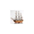 thumbnail image 3 of USS Constitution Wooden Ship Model - Handcrafted Nautical Collectible, Vintage Maritime Decor, 38 Inch Display Piece, 3 of 6