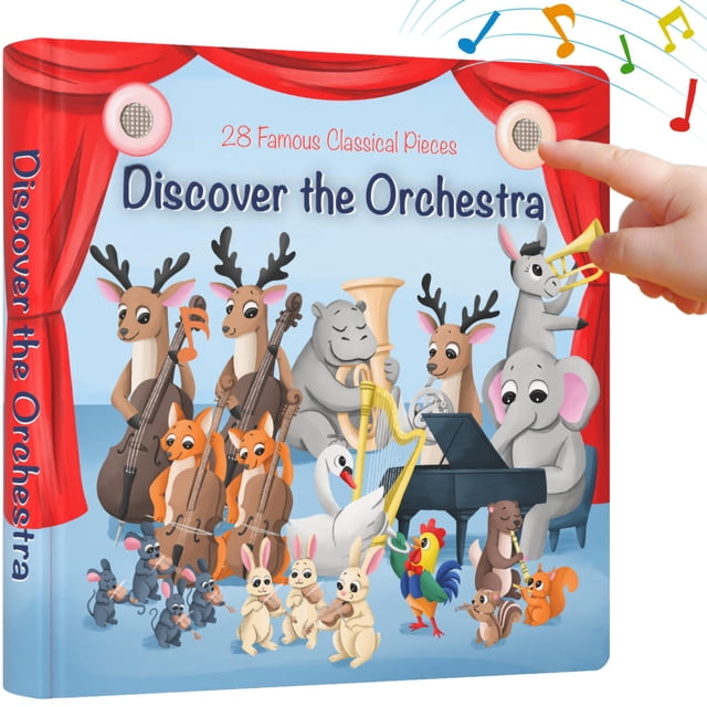 Libro musical LITTLE MAESTRO Descubre la orquesta 28 sonidos
