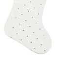 thumbnail image 4 of Holiday Time White Quilted Velvet Christmas Stocking, 2 Count, 4 of 5